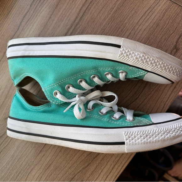 Converse Turquoise All Star Sneakers - Picture 3 of 7